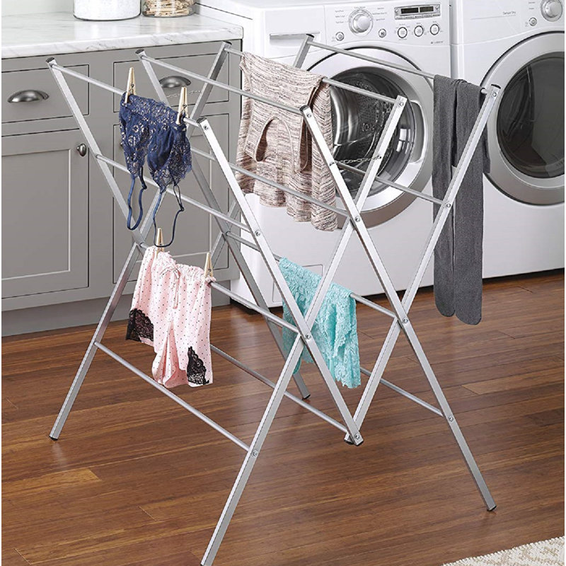Rebrilliant Folding Drying Rack & Reviews Wayfair
